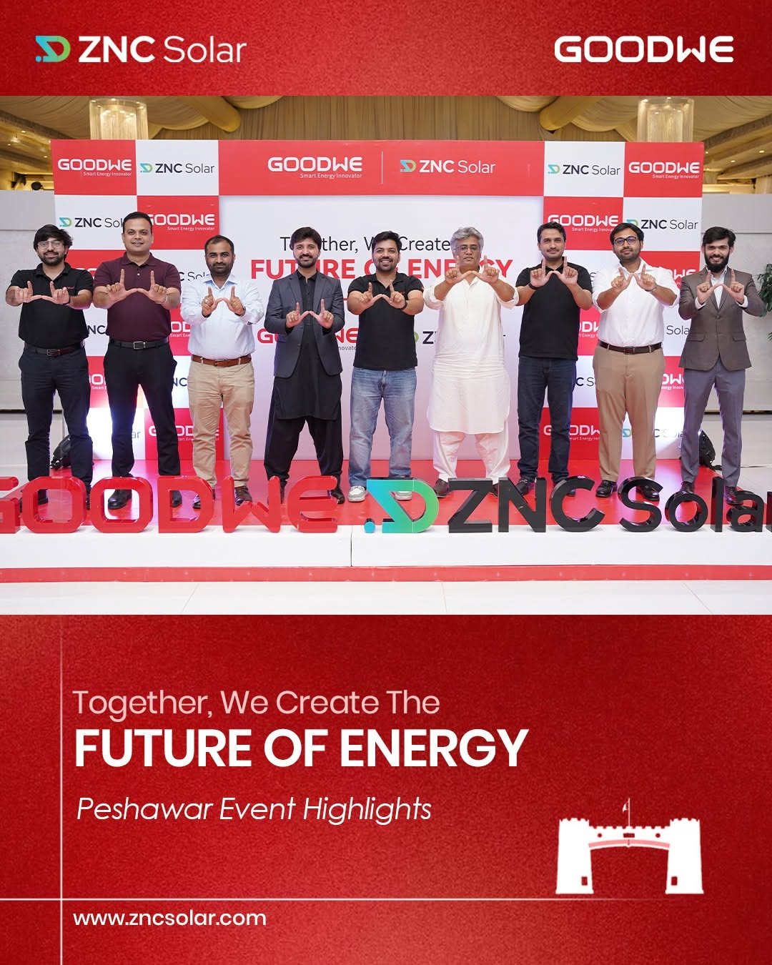 ZNC Solar × GoodWe: Advancing Clean Energy in Peshawar
